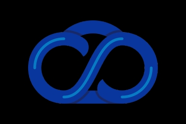 mb-consulting logo an infinite symbol turned into a cloud